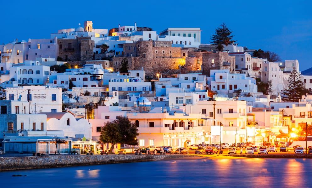 Cheap flights from London to Naxos