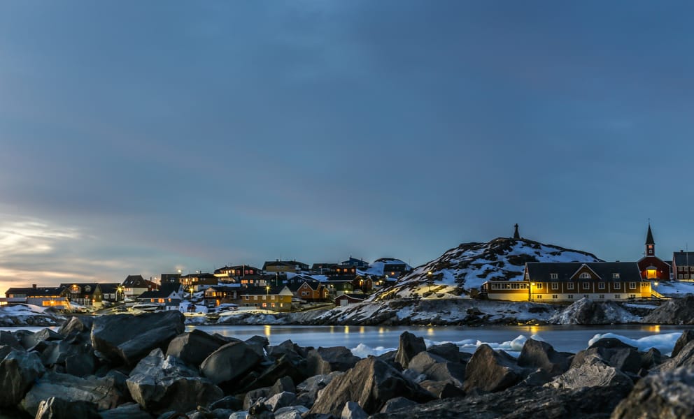 Cheap flights from San Francisco, CA to Nuuk, Greenland