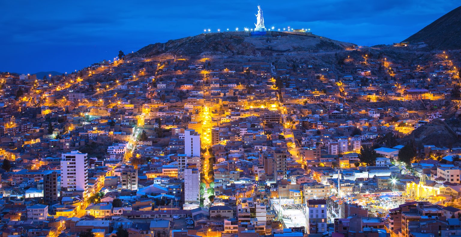 Vuelos baratos de La Paz a Oruro a partir de 98 €