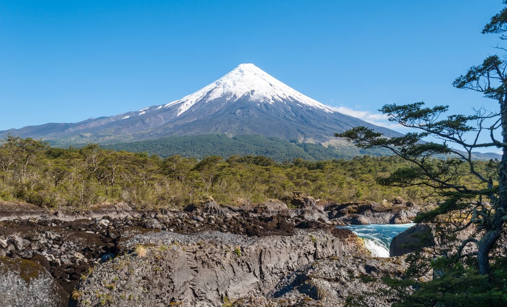 Cheap flights from Madrid, Spain to Osorno, Chile