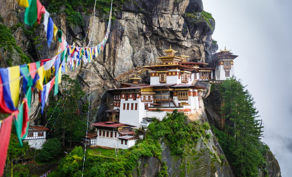 Cheap flights from New York, NY to Paro, Bhutan