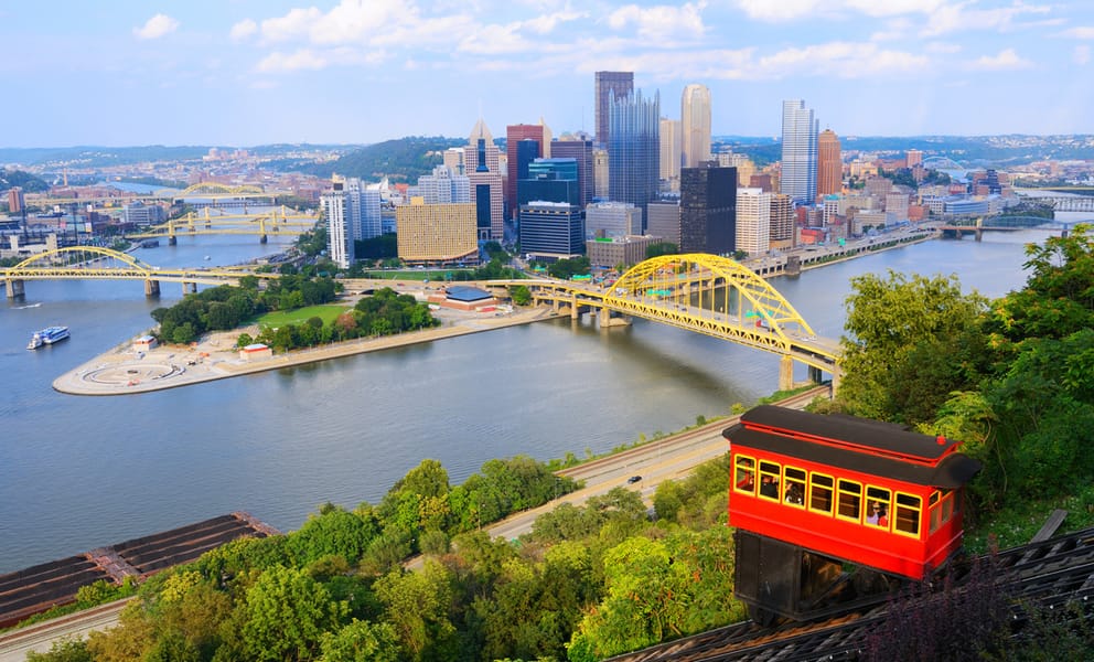 Cheap flights from Hartford, CT  to Pittsburgh, PA 