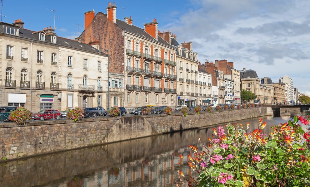 Amsterdam to Rennes flights from £35