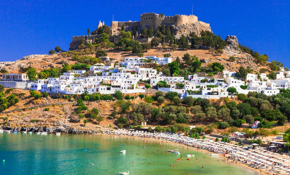 Cheap flights from Corfu, Greece to Rhodes, Greece