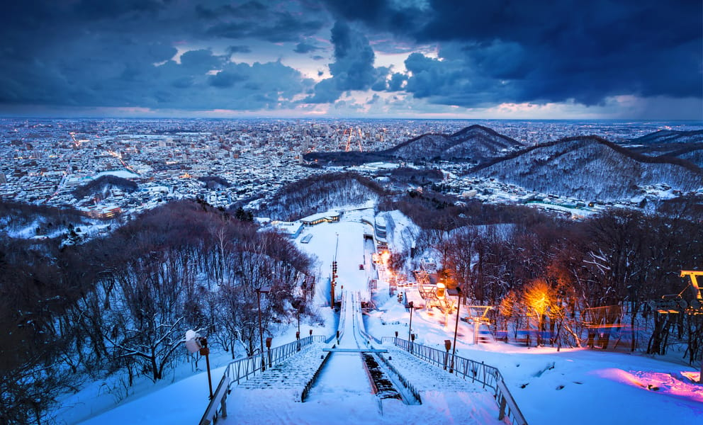 Cheap flights from London to Sapporo
