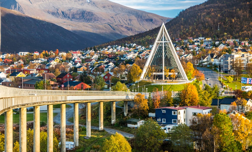Goedkope vluchten van Oslo naar Tromsø