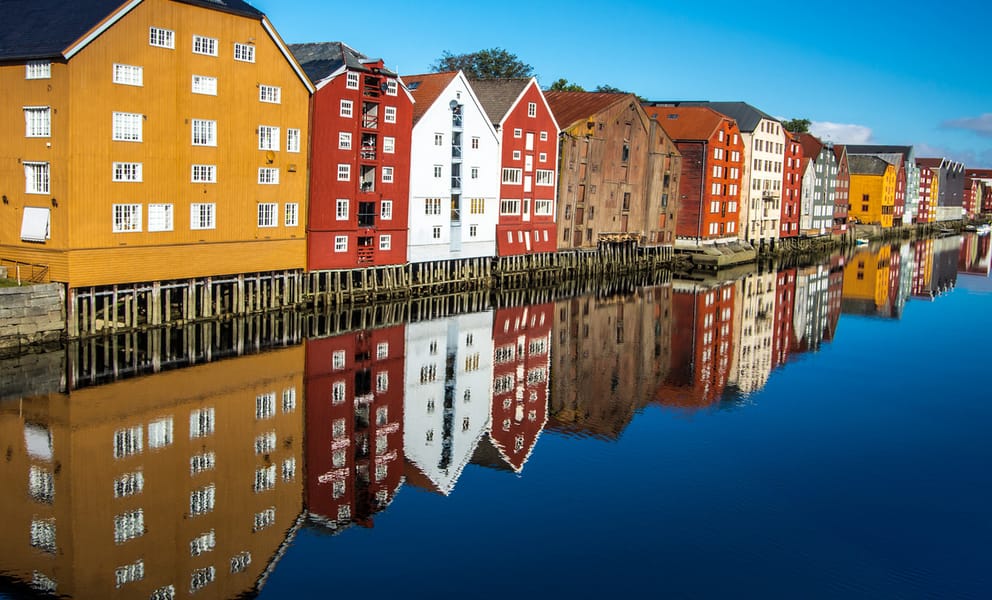 Cheap flights from Quebec City, Canada to Trondheim, Norway
