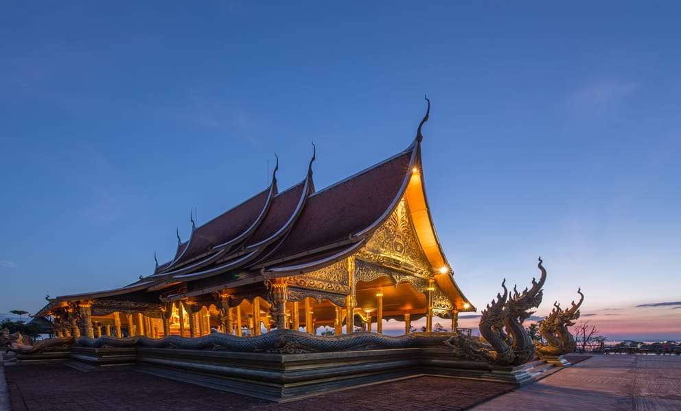 Cheap flights from Krabi, Thailand to Ubon Ratchathani Province, Thailand