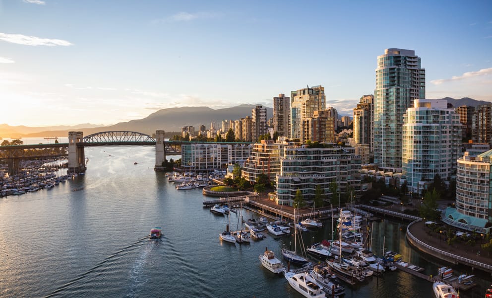 Cheap flights from Manchester, United Kingdom to Vancouver, Canada