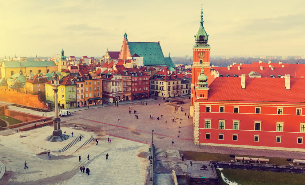 Cheap flights from Manchester to Warsaw