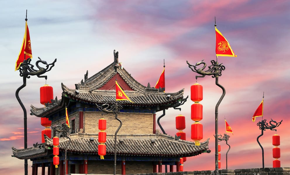 Manchester to Xi'an flights from £1217