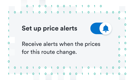 How to set up price alerts